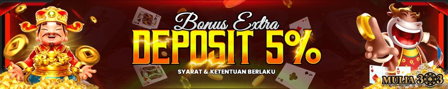 BONUS DEPOSIT HARIAN 5%